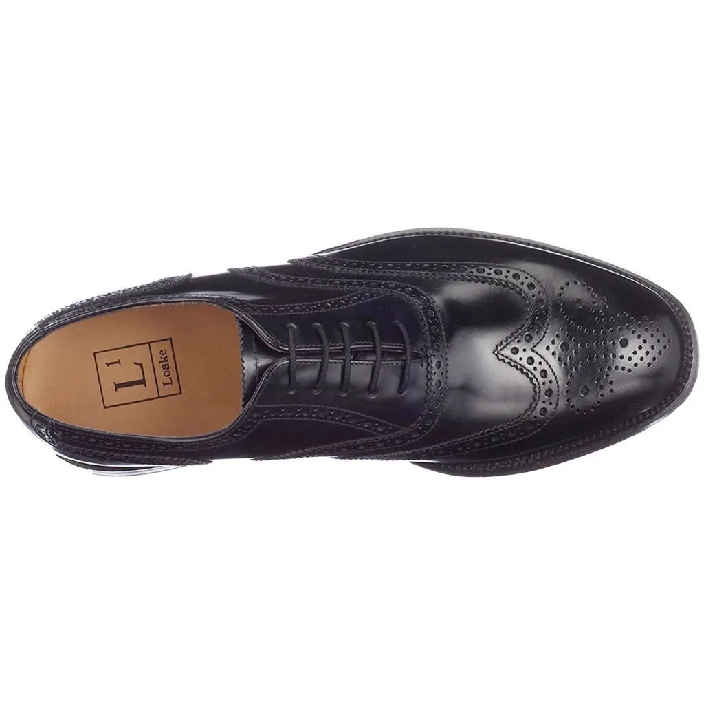 202 Polished Leather Men's Brogue Shoes