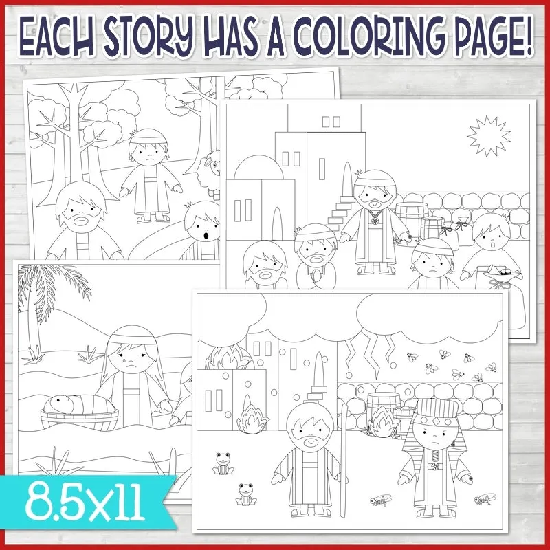 2022 CFM Story Board Kit 2 {Old Testament} PRINTABLE