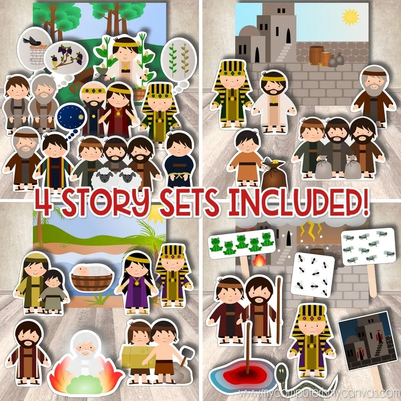 2022 CFM Story Board Kit 2 {Old Testament} PRINTABLE