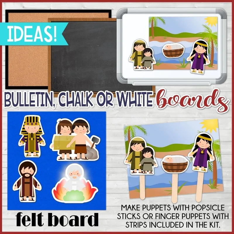 2022 CFM Story Board Kit 2 {Old Testament} PRINTABLE