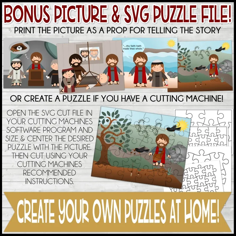 2023 CFM Story Board Kit 3 {NEW Testament} PRINTABLE