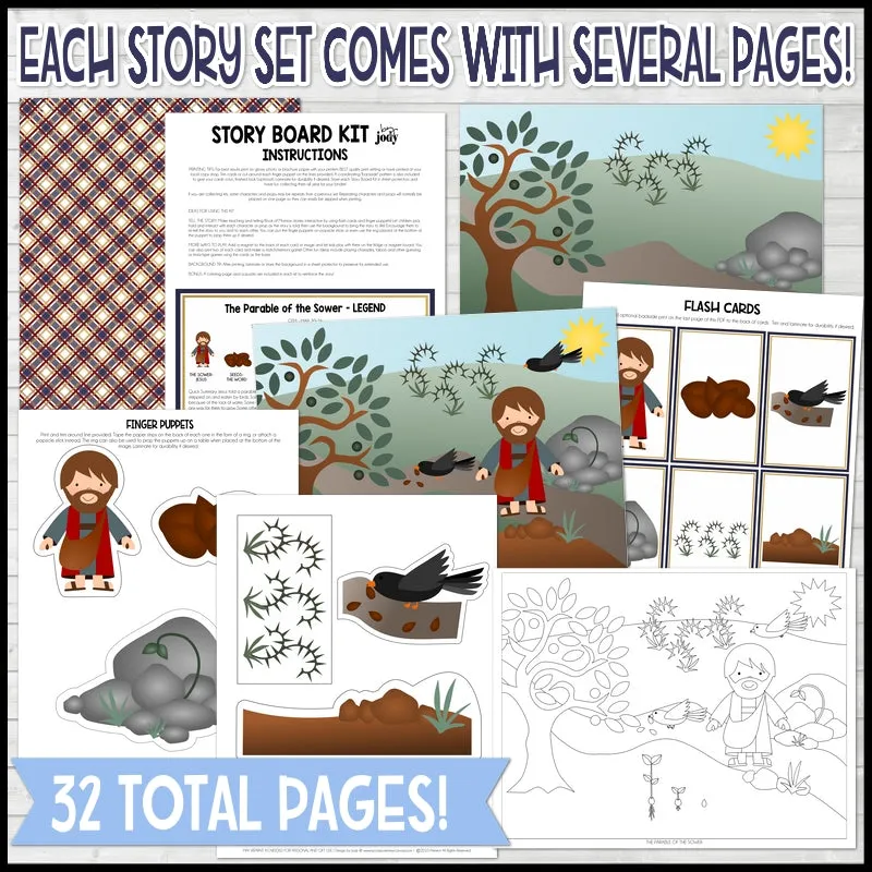 2023 CFM Story Board Kit 3 {NEW Testament} PRINTABLE