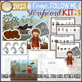 2023 CFM Story Board Kit 3 {NEW Testament} PRINTABLE