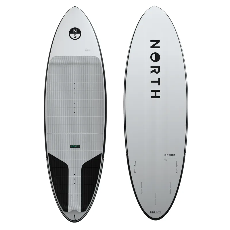 2024 North Cross Kitesurf Board-White