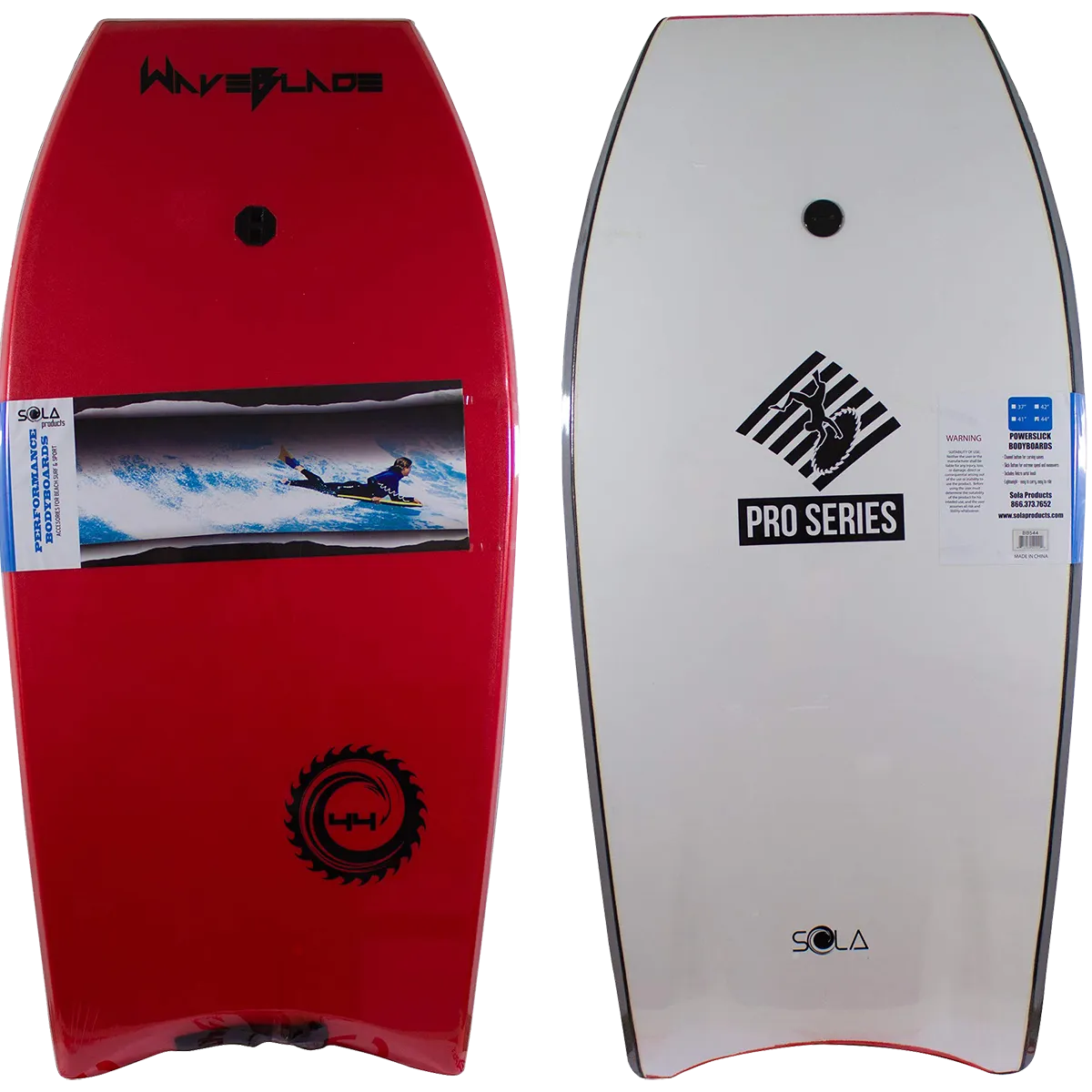 42 in WaveBlade Slick Bottom Board w/ Leash