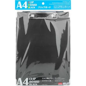 A4 Clip Board Black