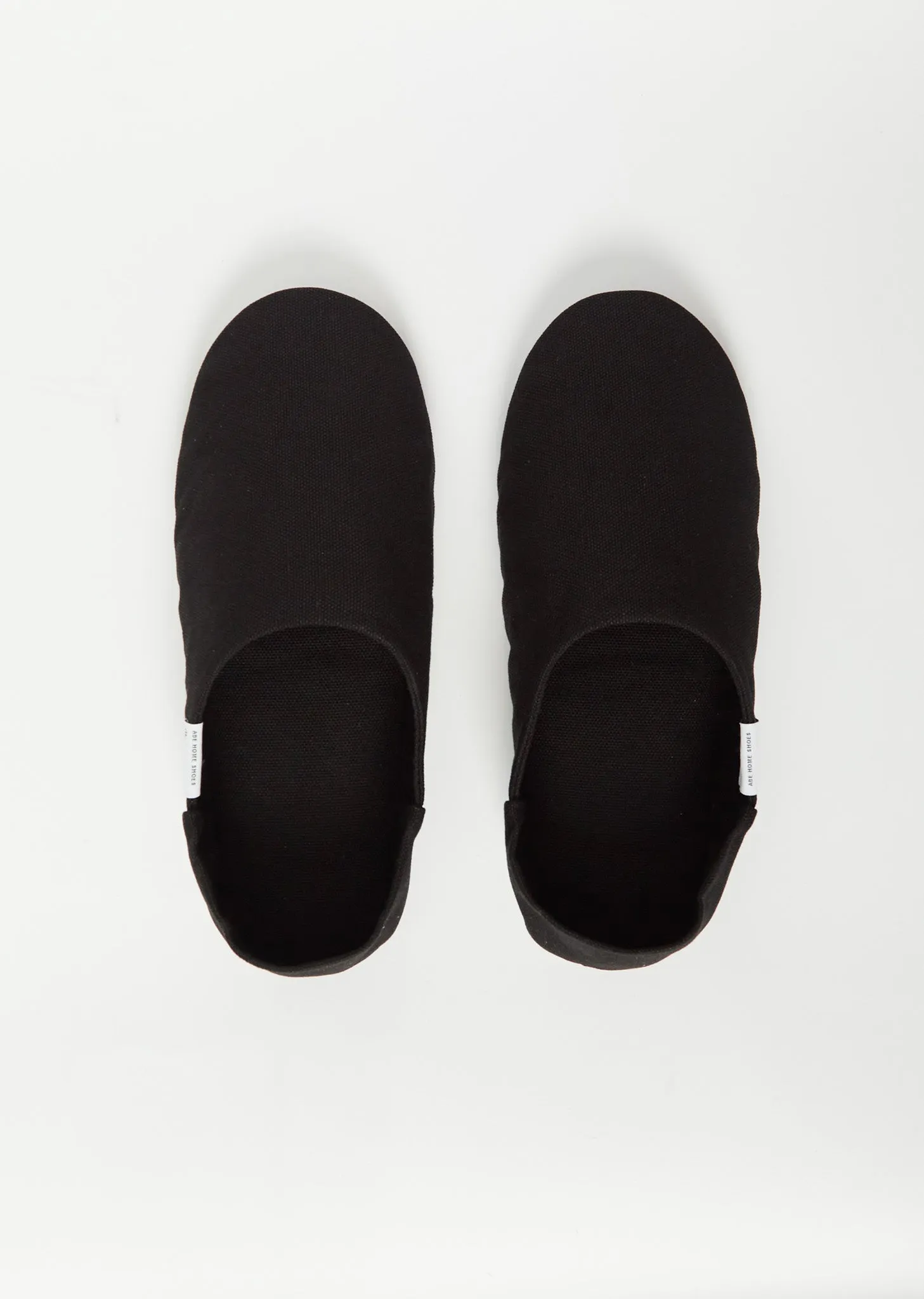 Abe Canvas Home Shoes - Black