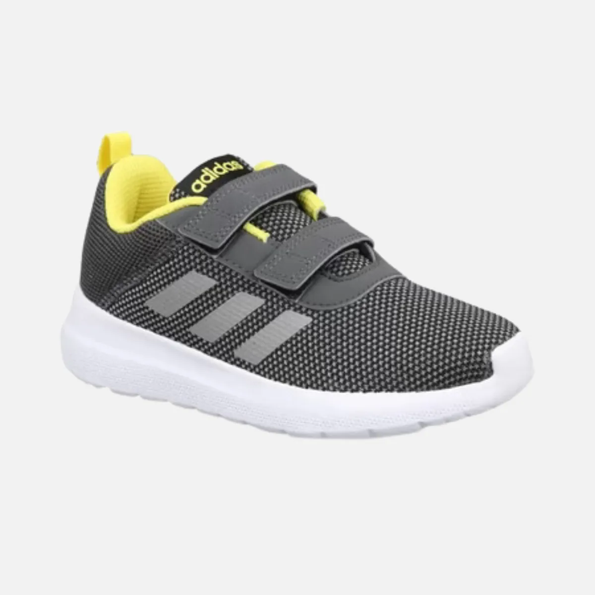 ADIDAS Lace Running Kids Shoes (11-12 Year)-Grey