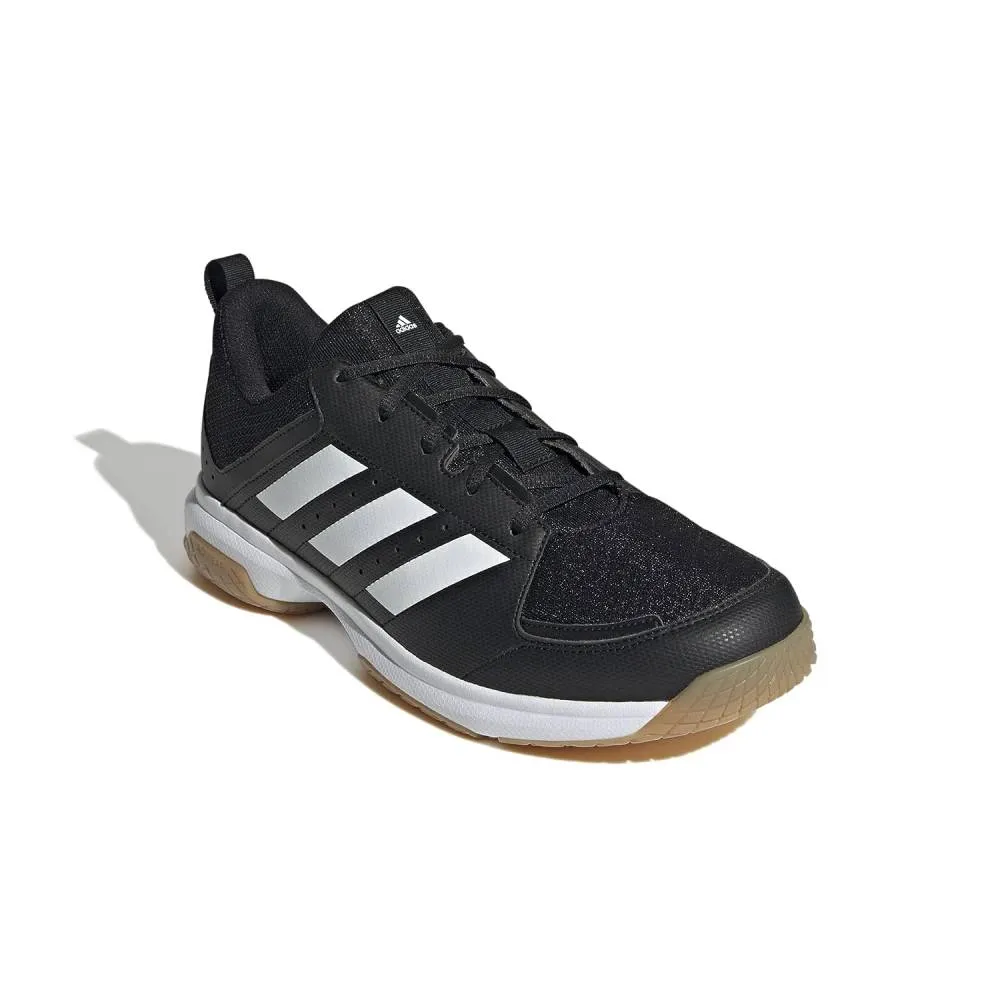 Adidas Men's Ligra 7 Badminton Shoe (Core Black/Cloud White/Core Black)