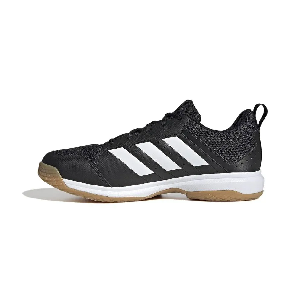 Adidas Men's Ligra 7 Badminton Shoe (Core Black/Cloud White/Core Black)