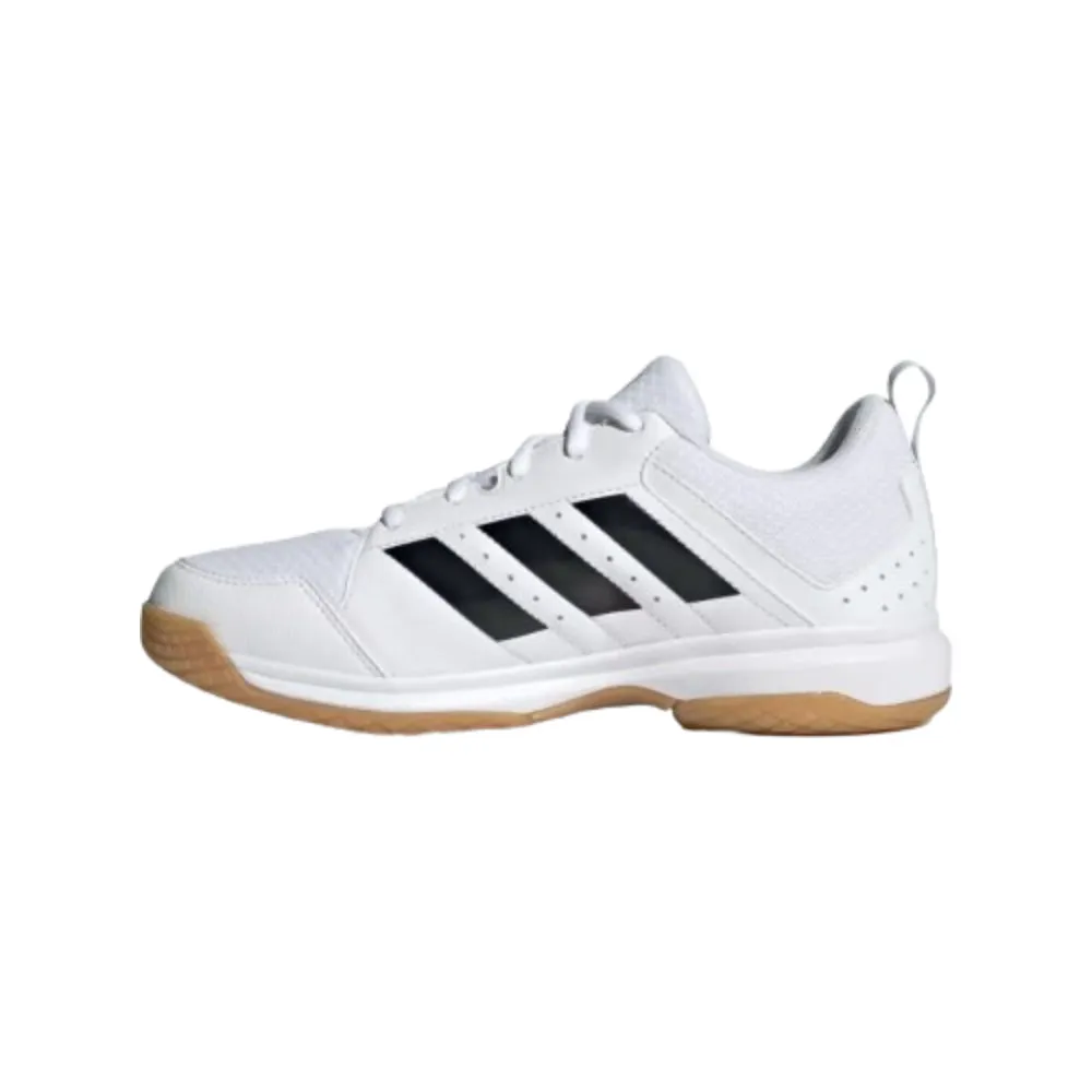 Adidas Women's Ligra 7 Badminton Shoe (Cloud White/Core Black/Cloud White)