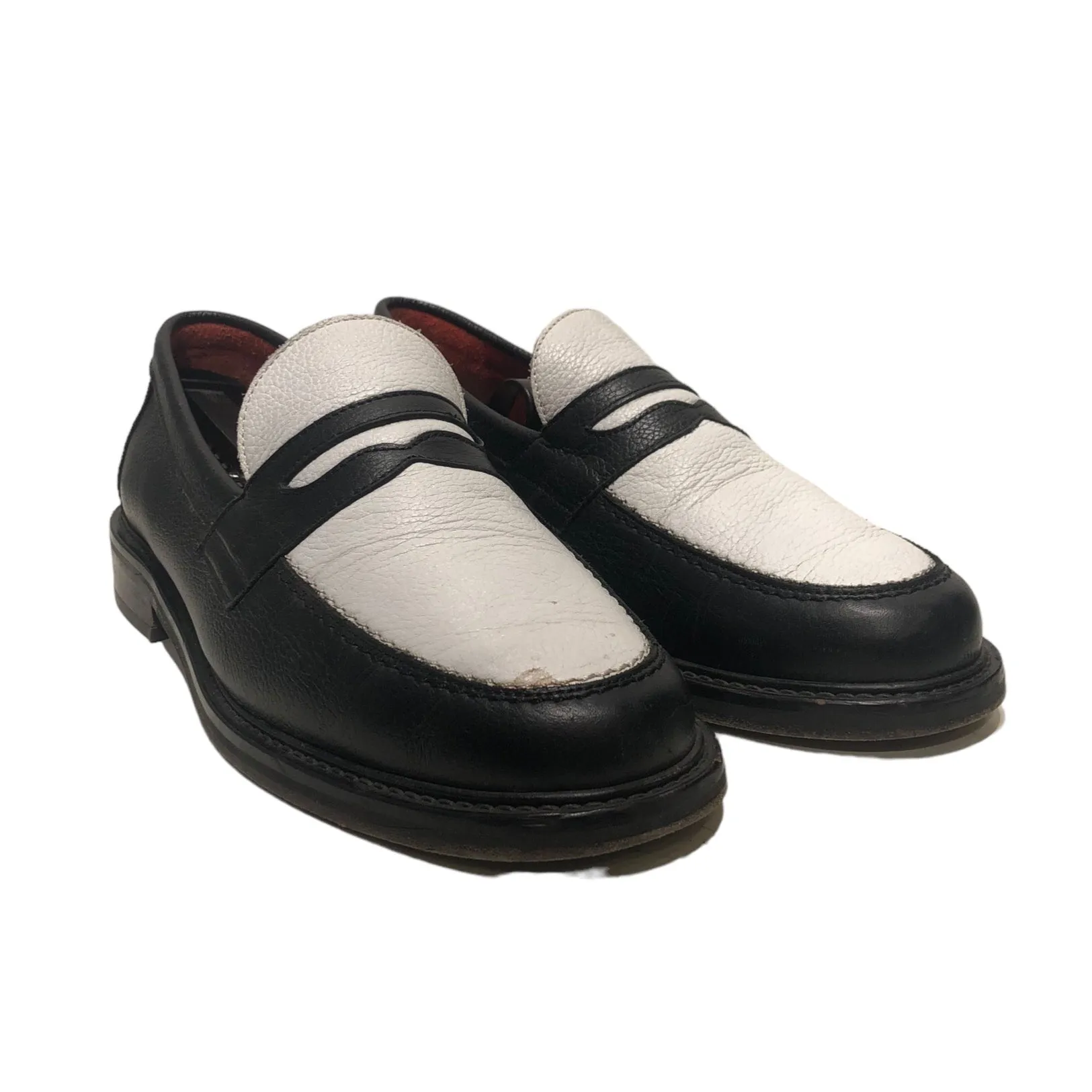 AIME LEON DORE/Dress Shoes/US 9/Leather/BLK/LOAFER