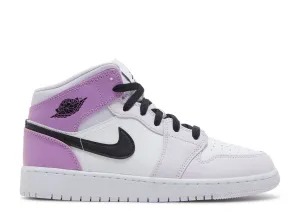 Air Jordan 1 Mid 'Barely Grape' (GS)