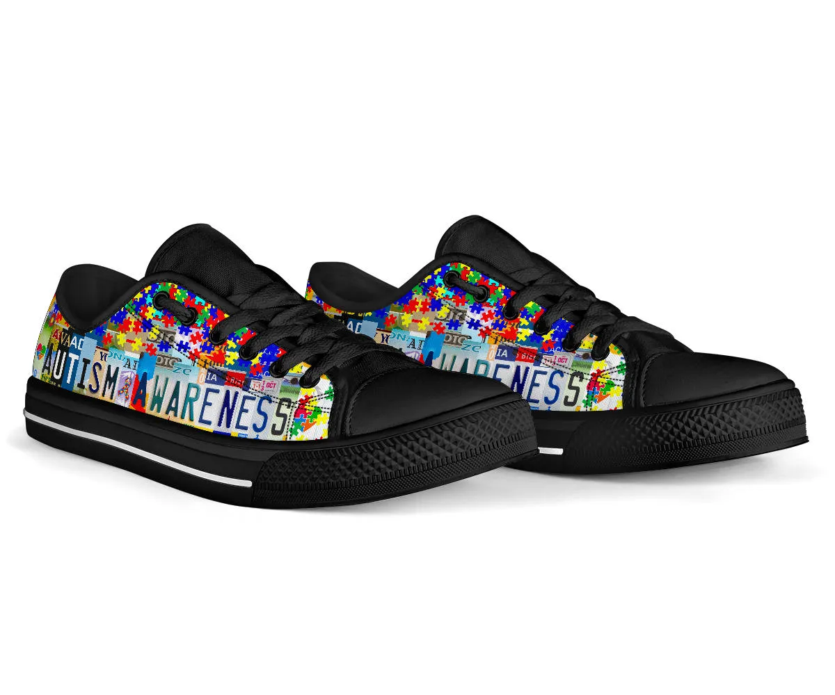 Autism Awareness Low Top Shoes