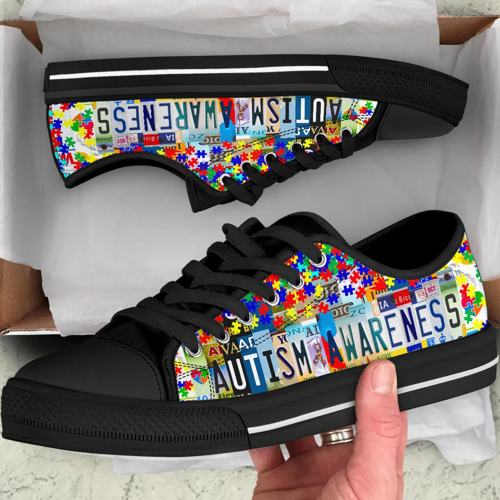 Autism Awareness Low Top Shoes