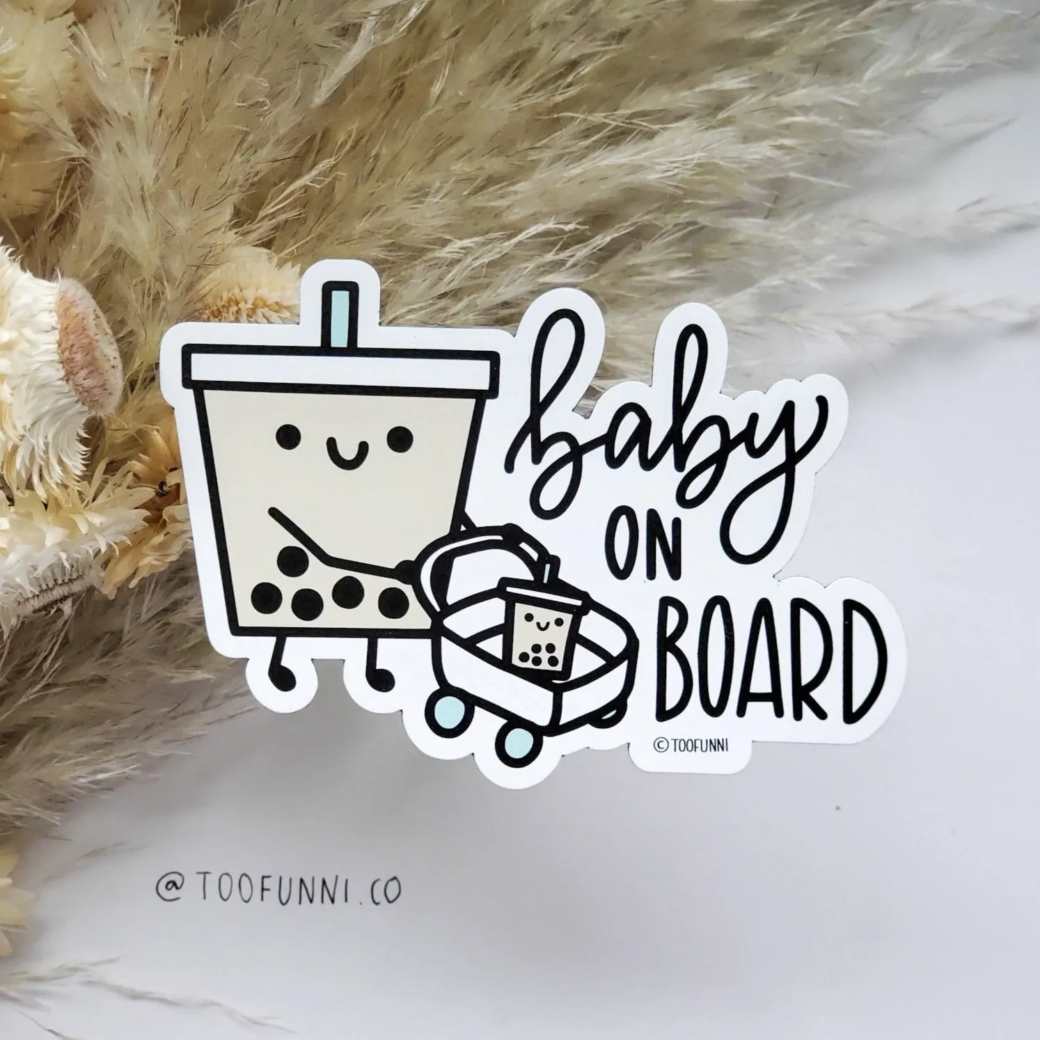 BBT BABY ON BOARD - Vinyl Sticker