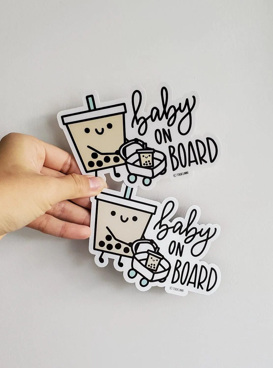 BBT BABY ON BOARD - Vinyl Sticker