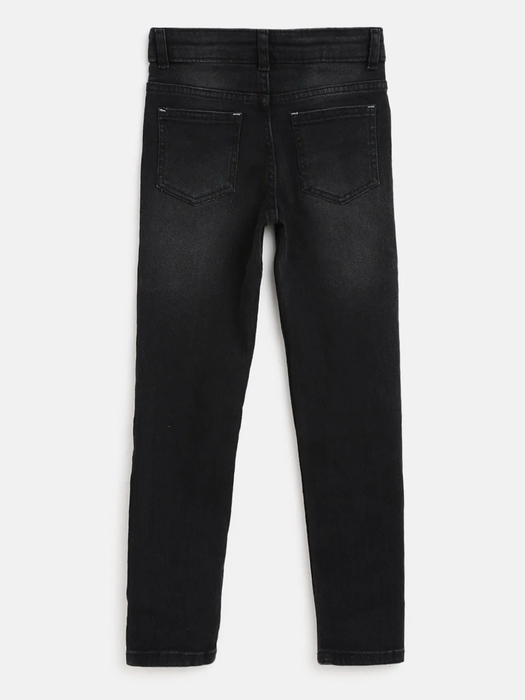 BOYS BLACK CASUAL JEANS