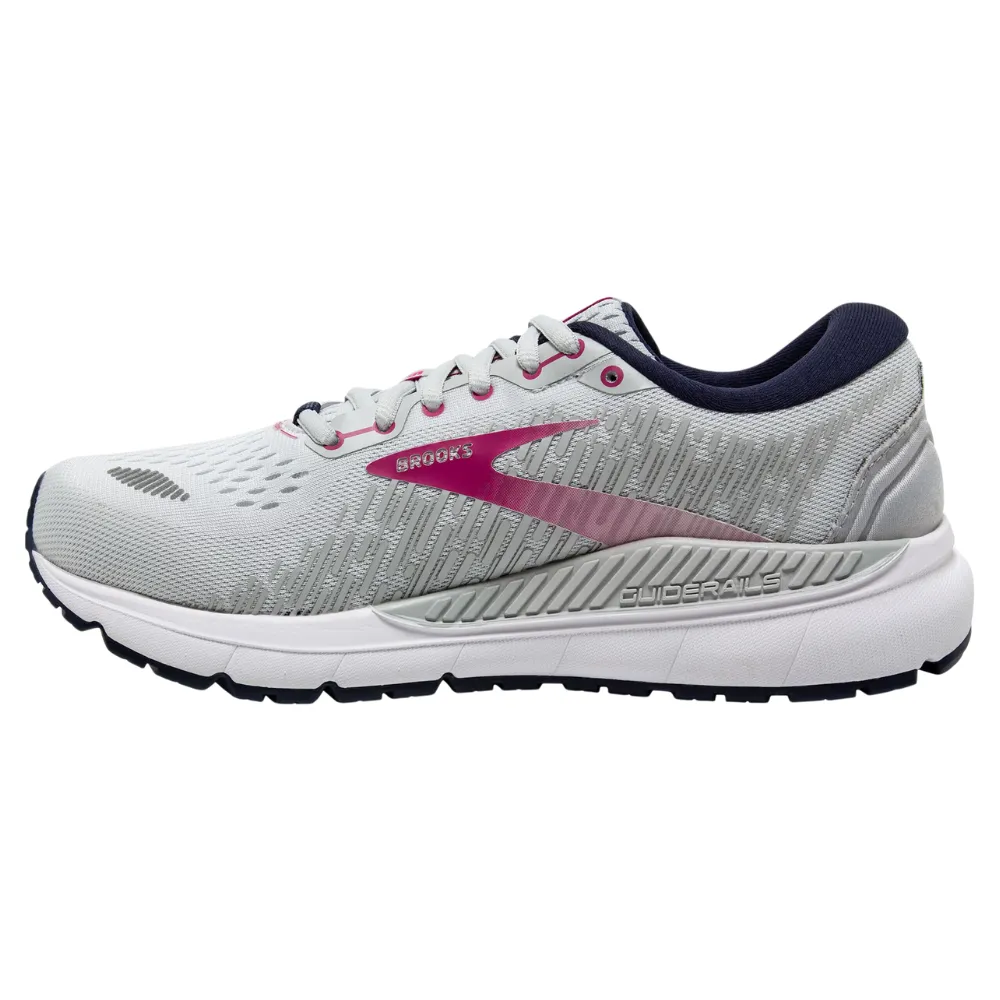 Brooks Addiction GTS 15 Oyster/Peacoat/Lilac Rose Running Shoe (Women's)