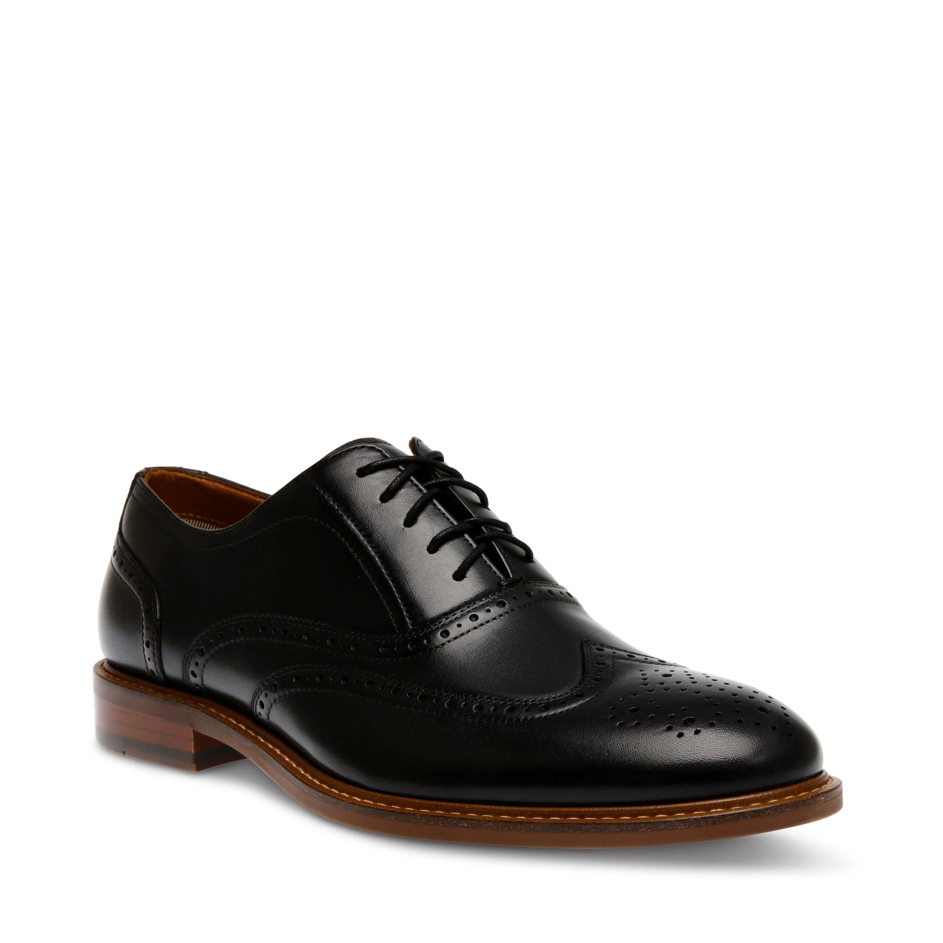 Chalton Lace-Up Shoes BLACK LEATHER