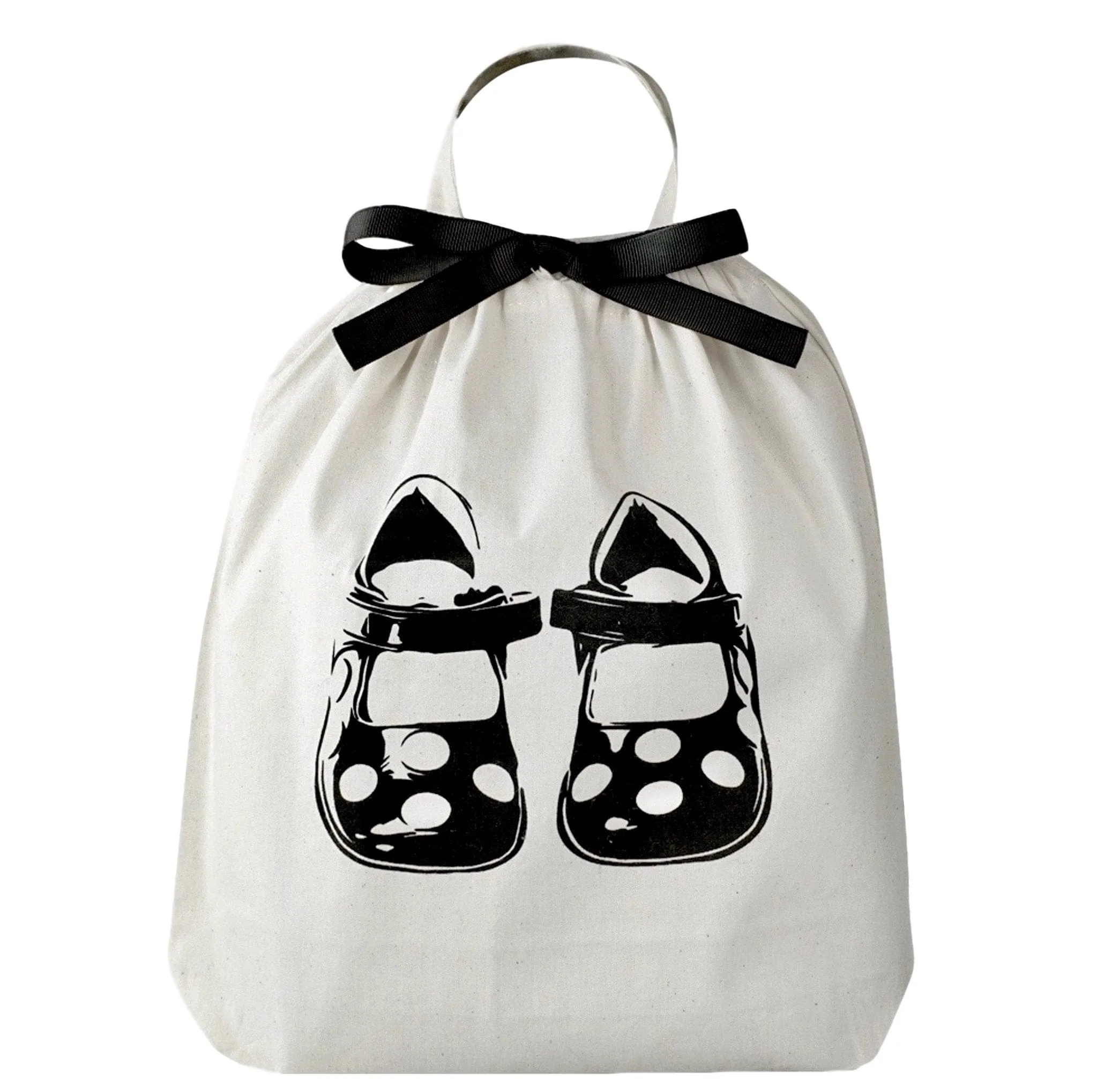 Children Shoe Bag, Cream