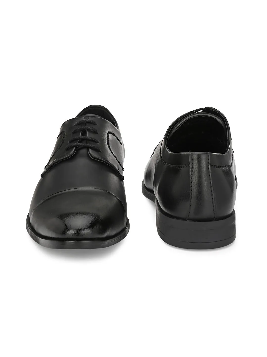 Commondo Black Oxford Shoes