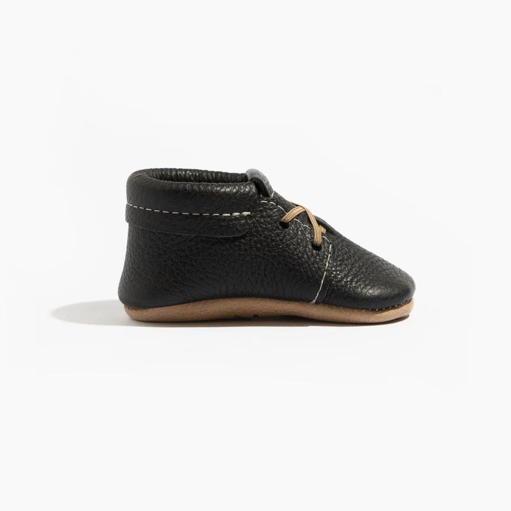 Ebony Oxford Baby Shoe