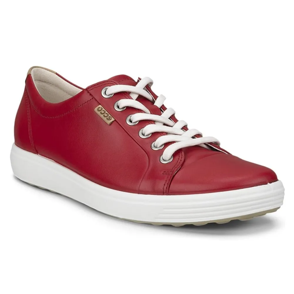 Ecco Soft 7 Chili Red Sneaker (Women's)