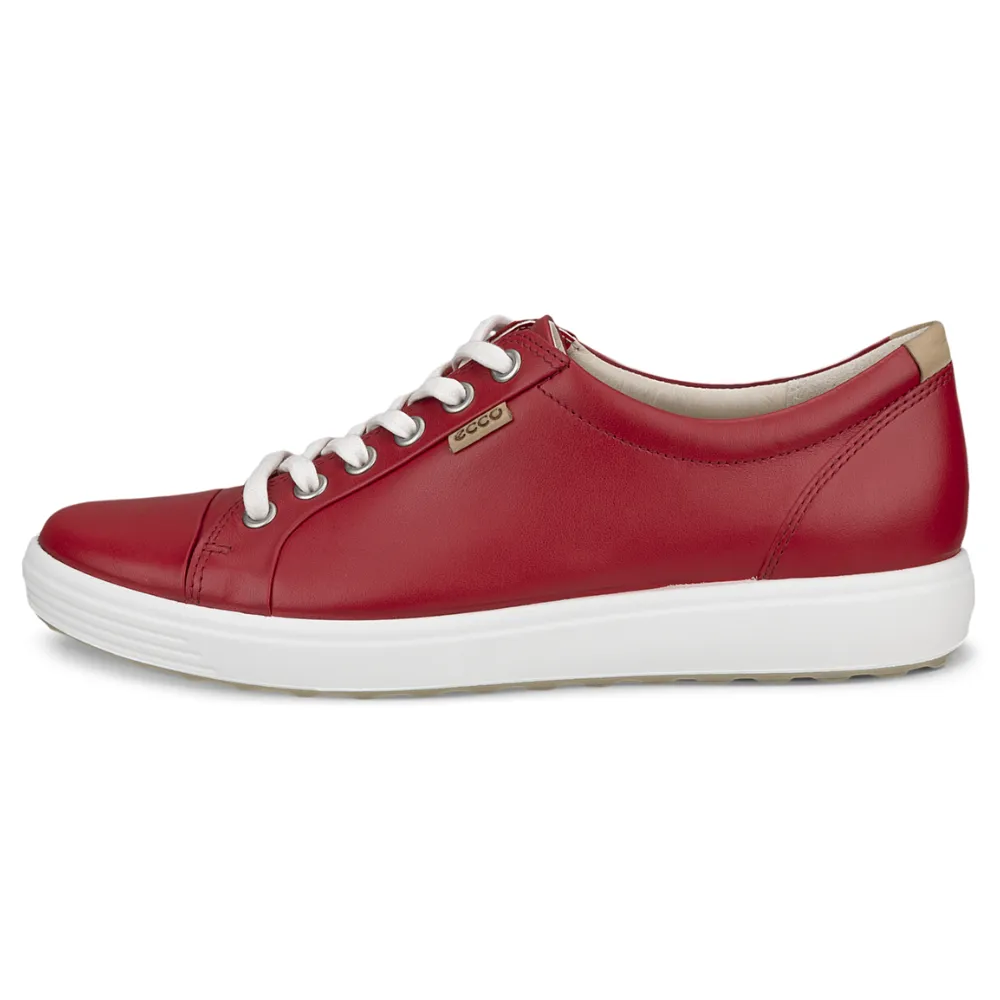 Ecco Soft 7 Chili Red Sneaker (Women's)