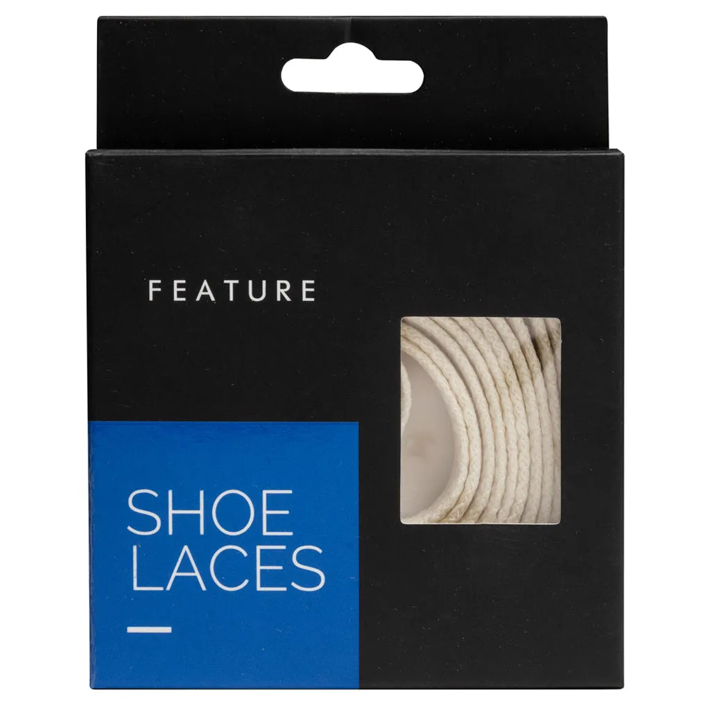 Flat Shoe Laces - Natural