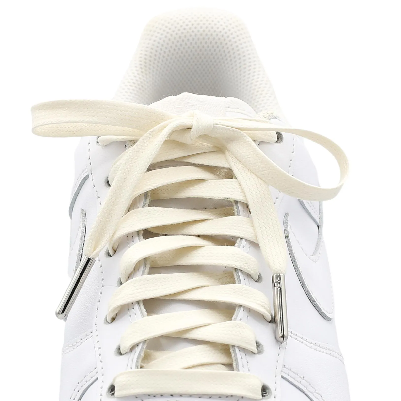 Flat Waxed Shoe Laces - Sail