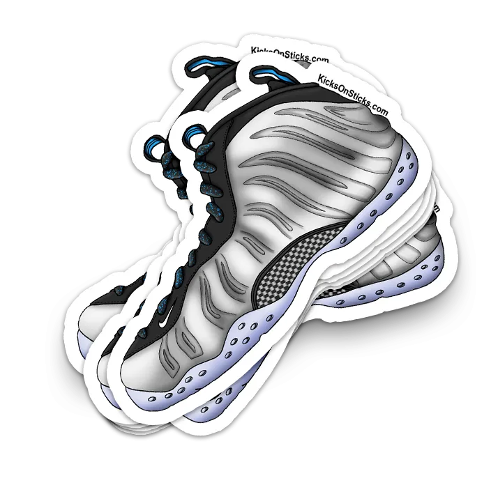 Foamposite "Chromeposite" Sneaker Sticker