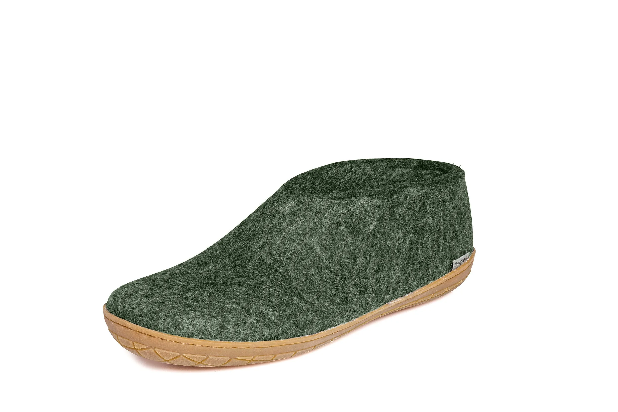 Glerups Unisex Shoe - Rubber Sole - Forest