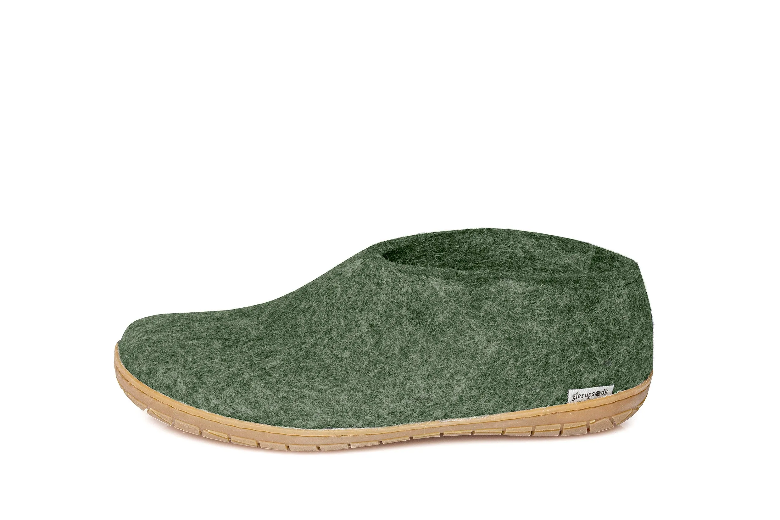 Glerups Unisex Shoe - Rubber Sole - Forest