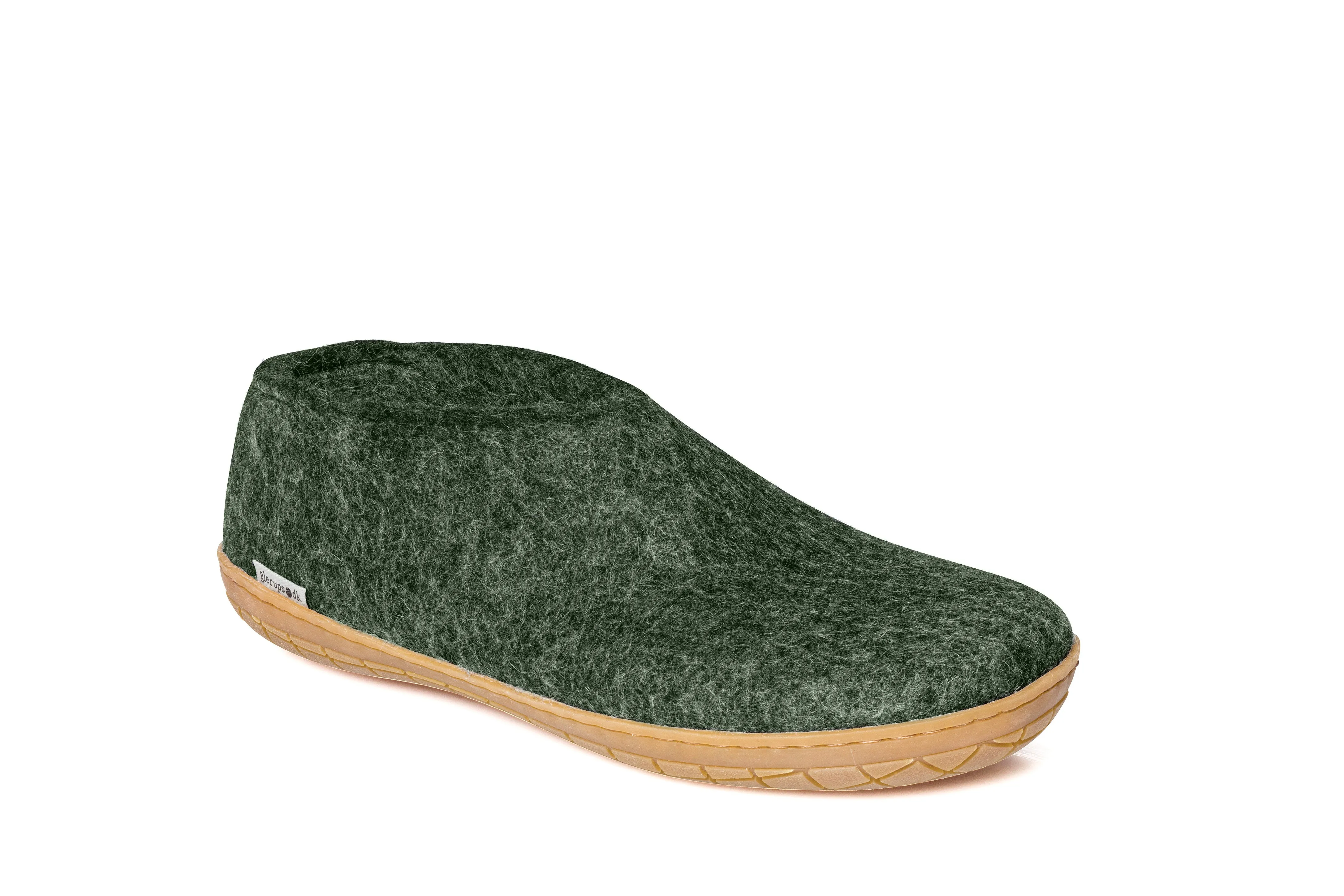 Glerups Unisex Shoe - Rubber Sole - Forest