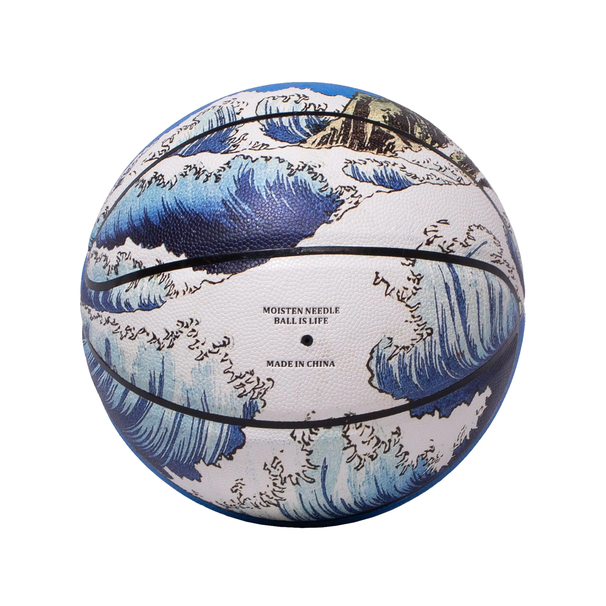 Great Wave Basketball (Blue)