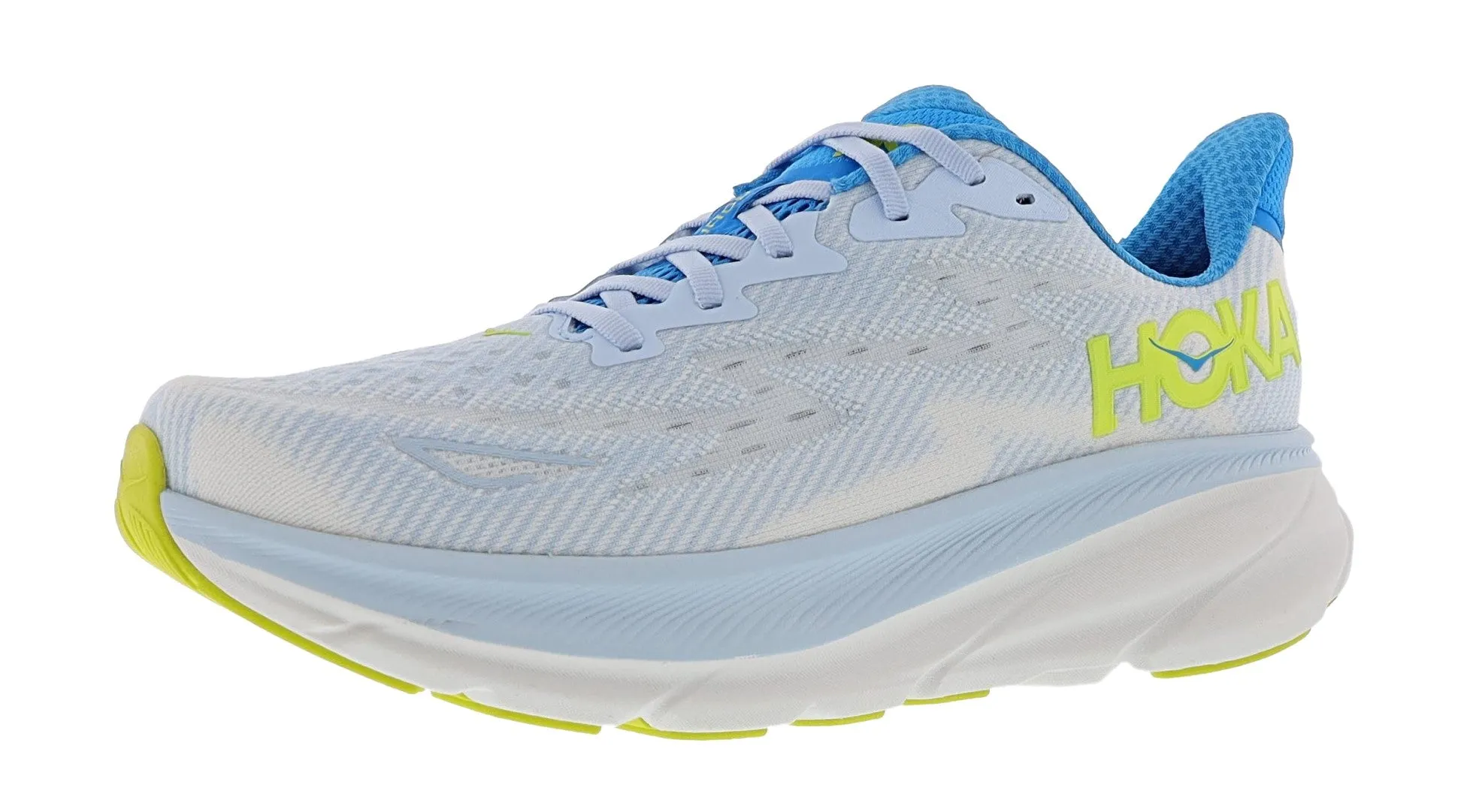 Hoka Clifton 9 Men's Wide Width Cushioned Running Shoes