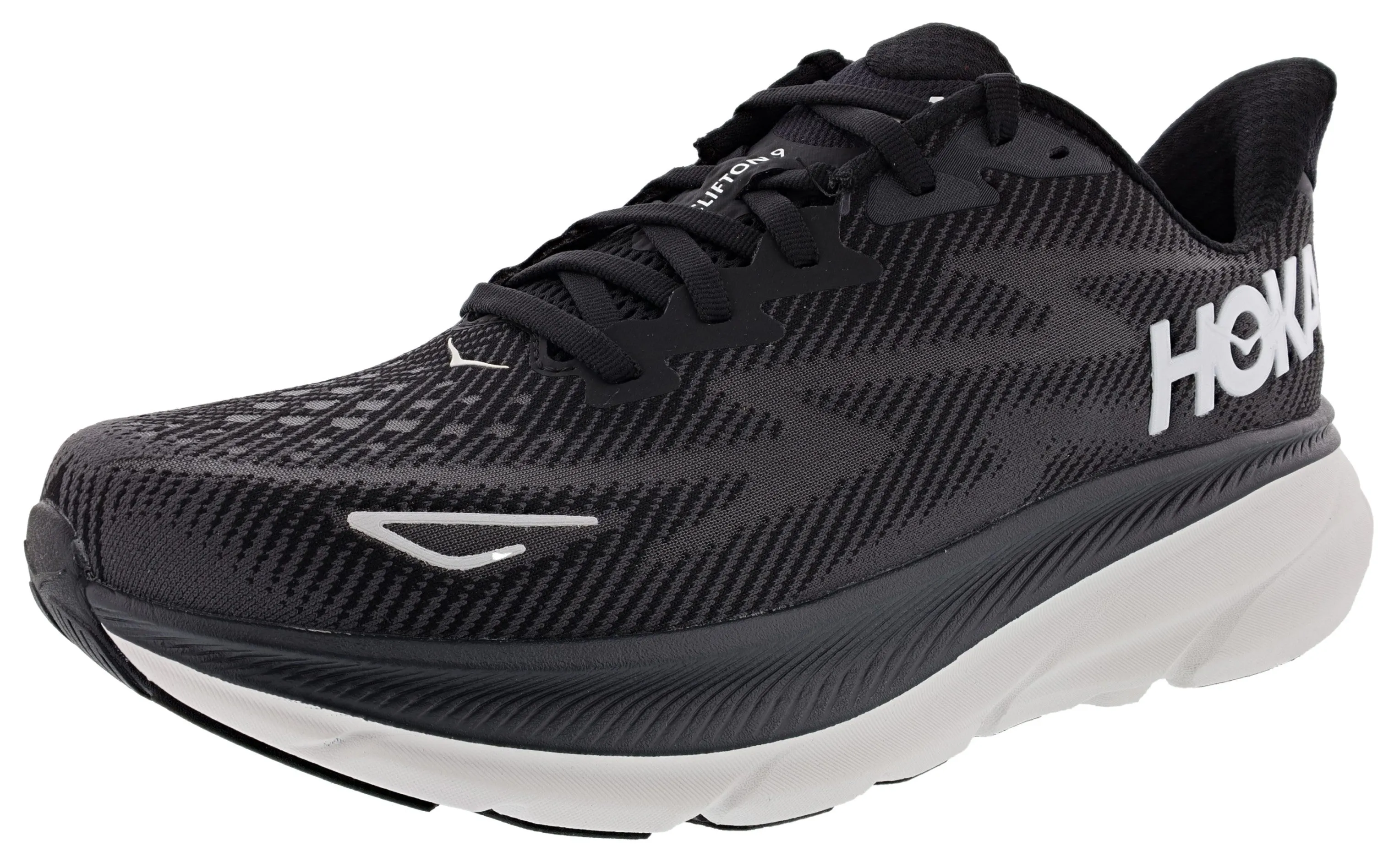 Hoka Clifton 9 Men's Wide Width Cushioned Running Shoes