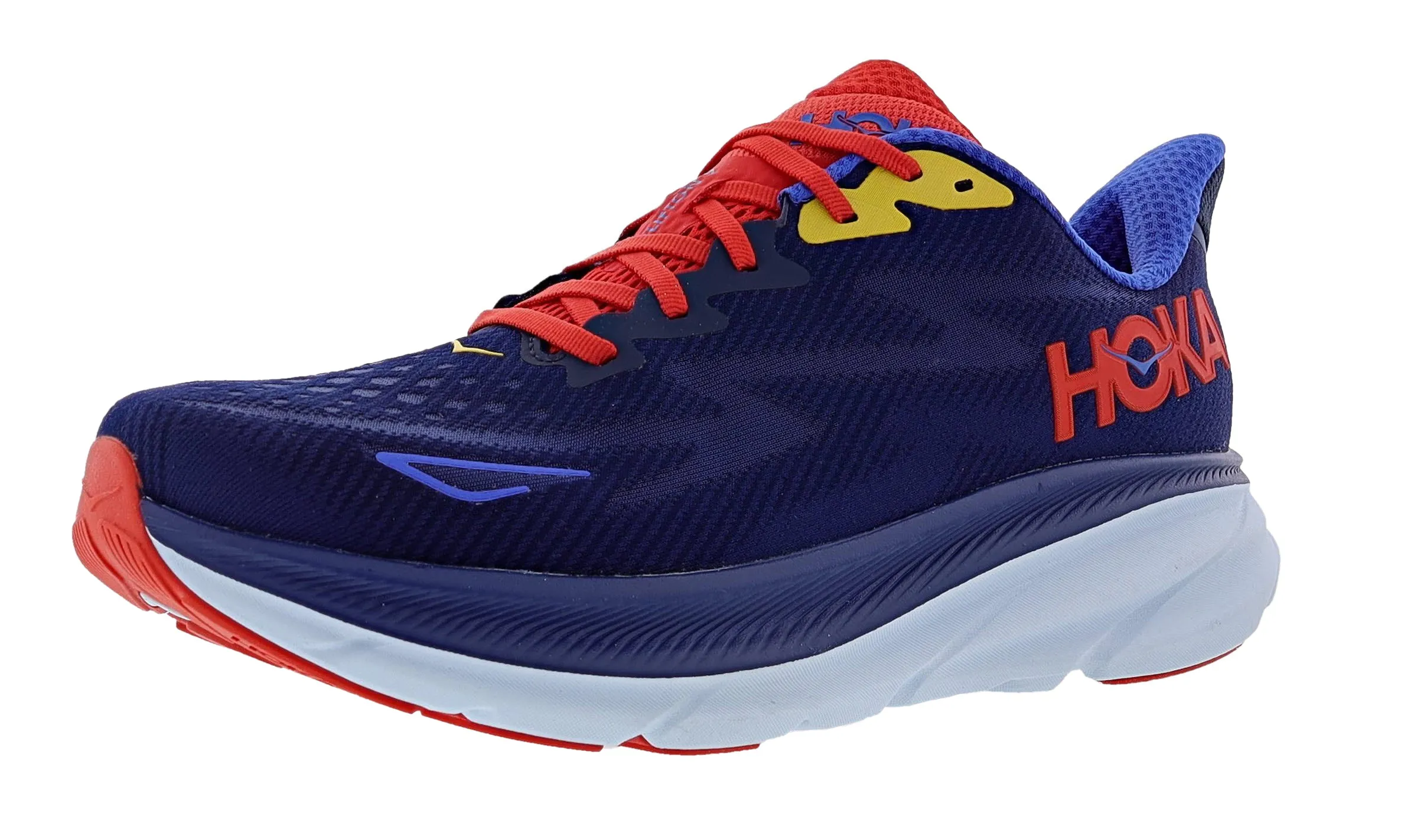 Hoka Clifton 9 Men's Wide Width Cushioned Running Shoes