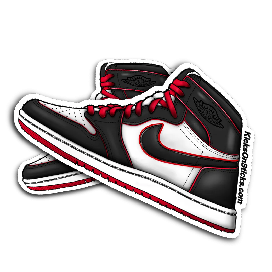 Jordan 1 "Bloodline" Sneaker Sticker