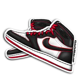 Jordan 1 "Bloodline" Sneaker Sticker