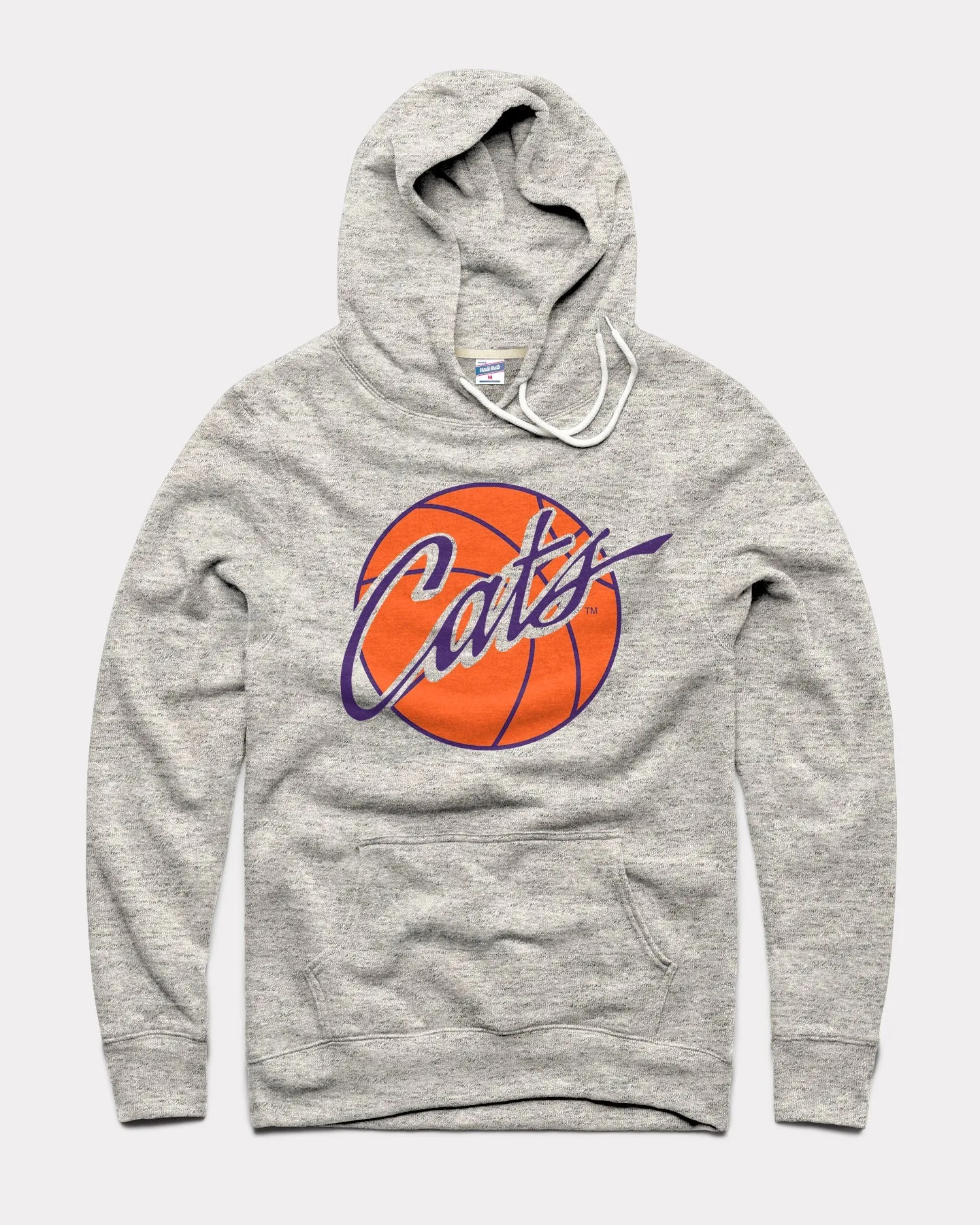 K-State Cats Basketball Athletic Grey Hoodie