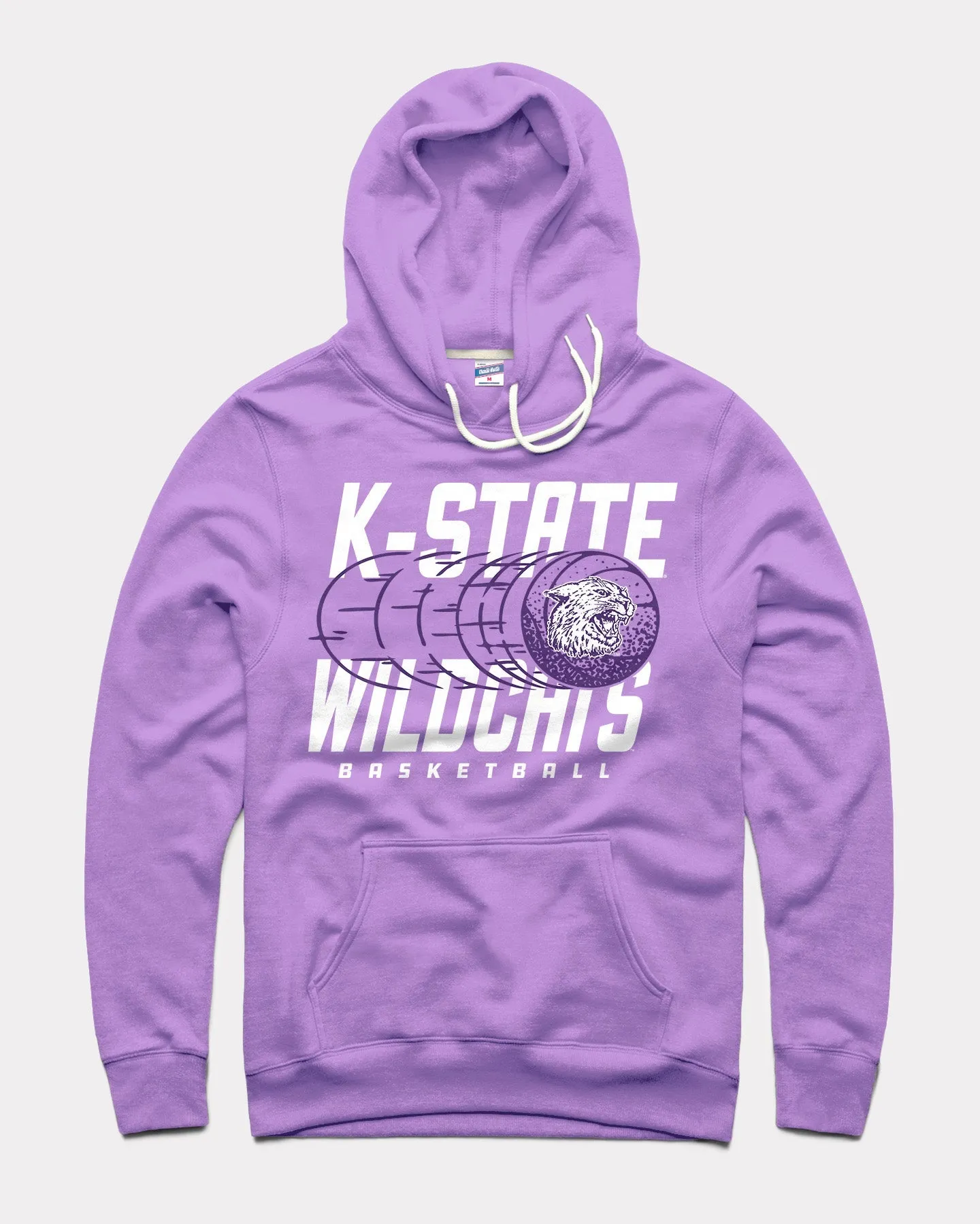 K-State Trailing Basketball Lavender Hoodie