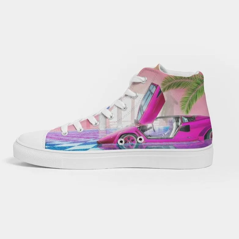 Ladies Andromeda Hightop Canvas Shoe