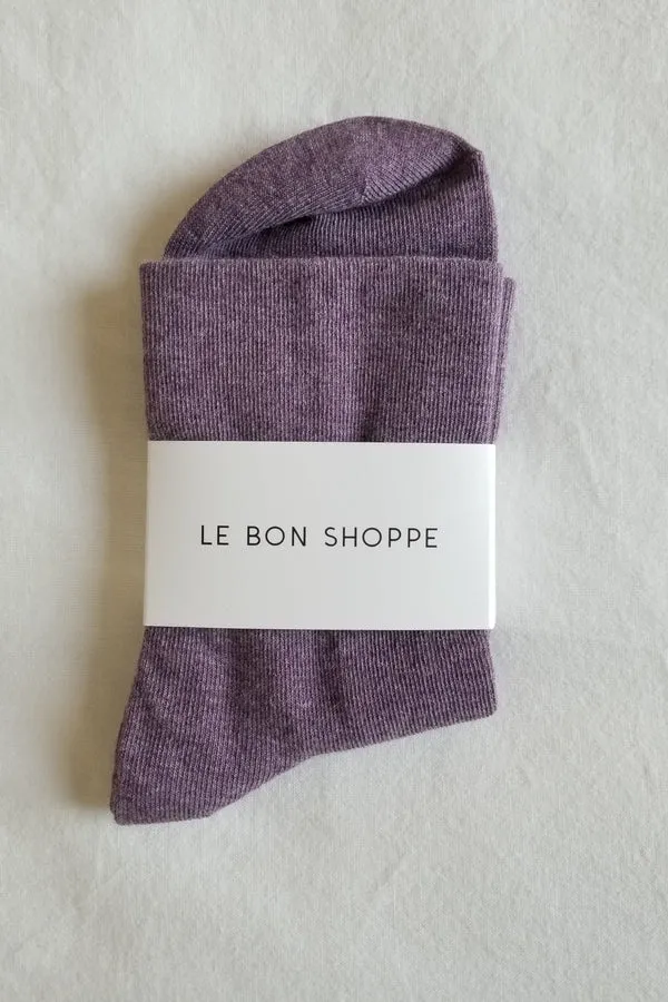 Le Bon Shoppe - Sneaker Socks | Purple