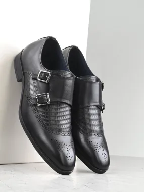 Mitchell Black Monk Shoes