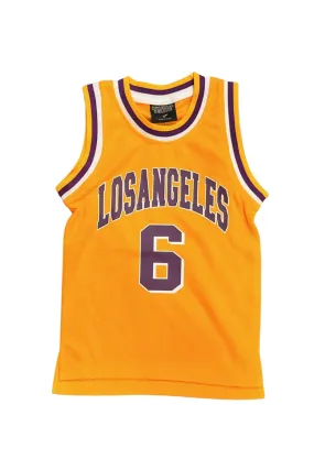 Original Deluxe | Kids Basketball Jersey (Gold)