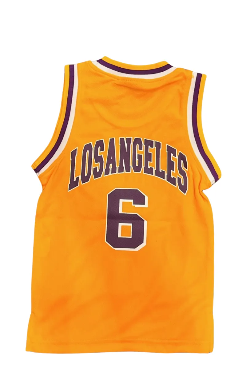 Original Deluxe | Kids Basketball Jersey (Gold)