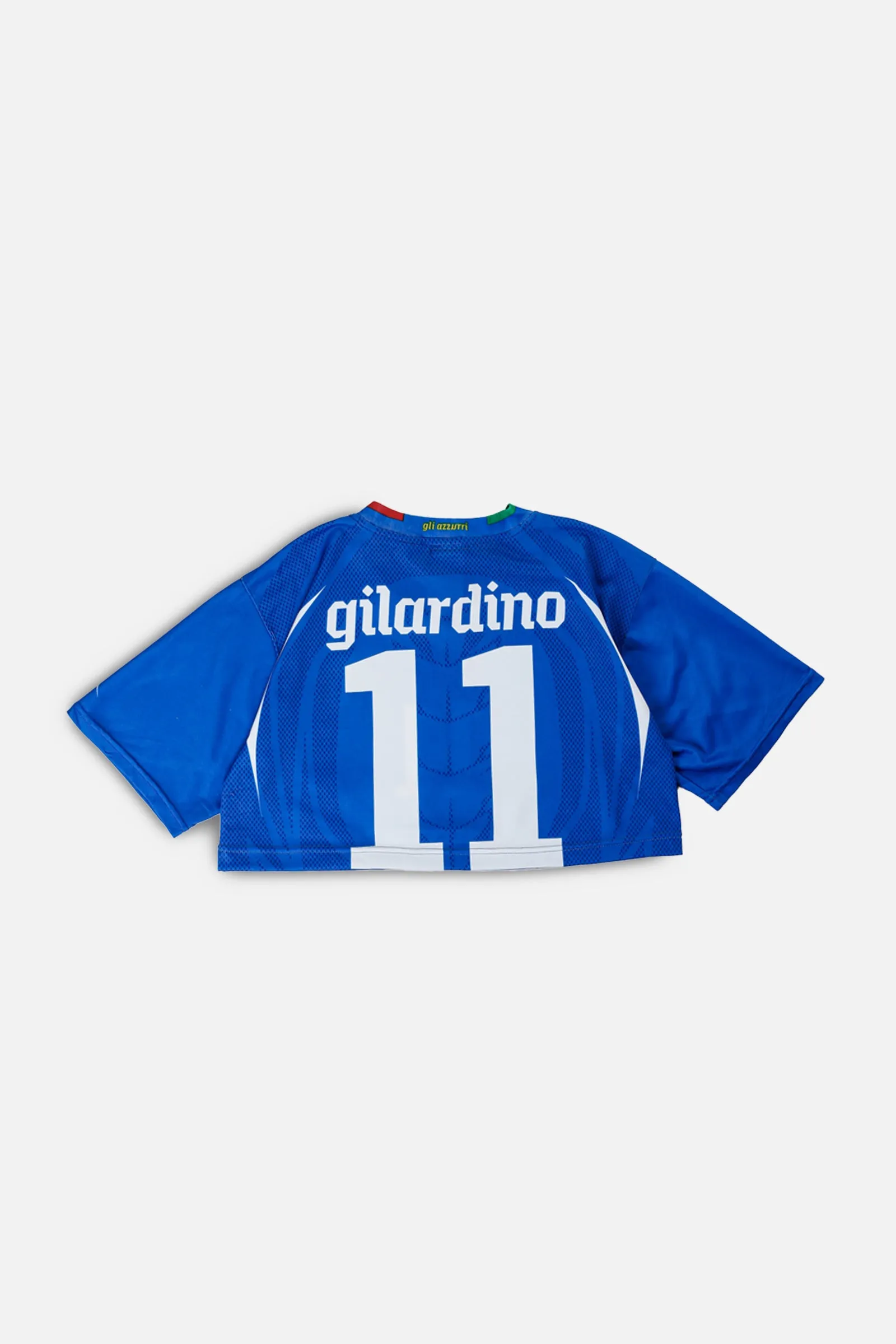 Rework Crop Italy Soccer Jersey - S