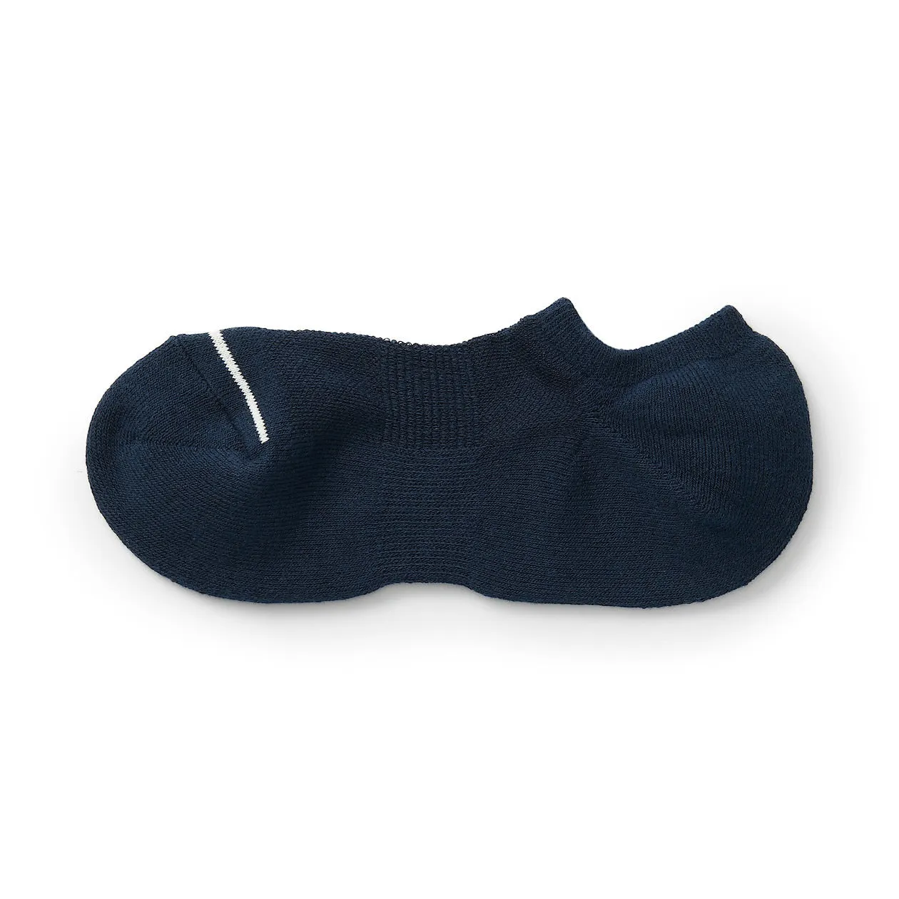 Right Angle Pile Plain Sneaker Socks